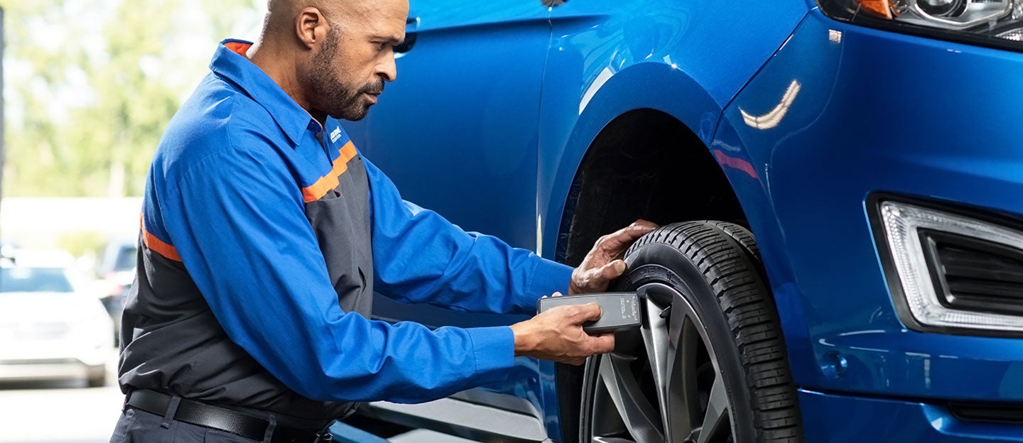 Tire checks and service available