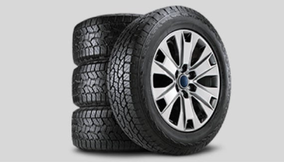 Get new tires at Don Hinds Ford Inc.