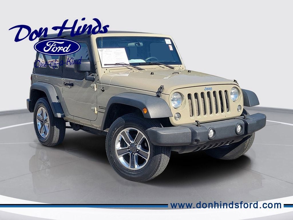 2017 Jeep Wrangler Sport