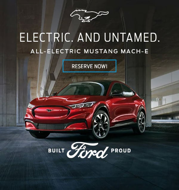 The All-New, All-Electric Mustang Mach-E