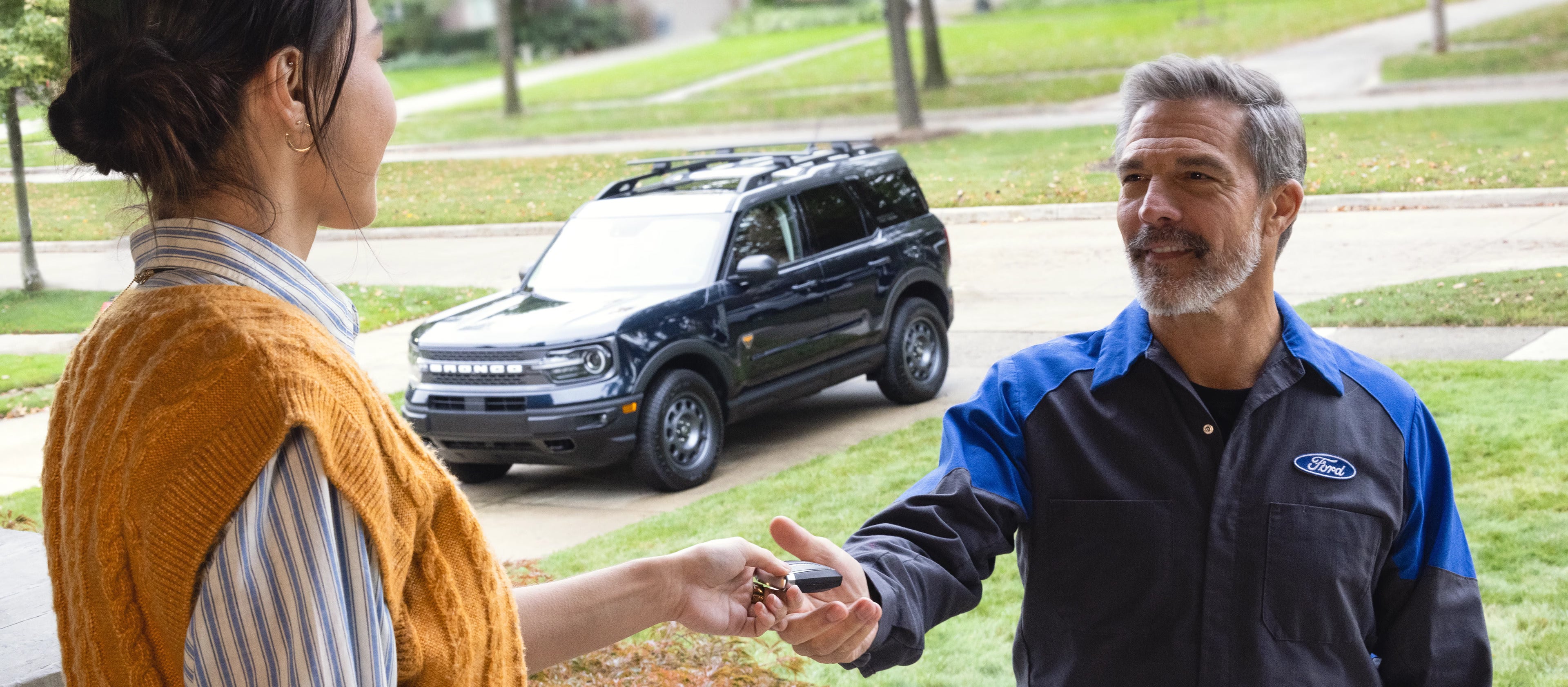 Ford Luxury Brand Indianapolis, IN parked at Don Hinds Ford, Inc. dealership.