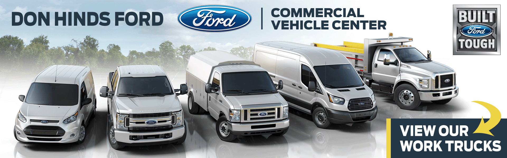 New Small Ford Truck Indianapolis, IN parked at Don Hinds Ford, Inc.