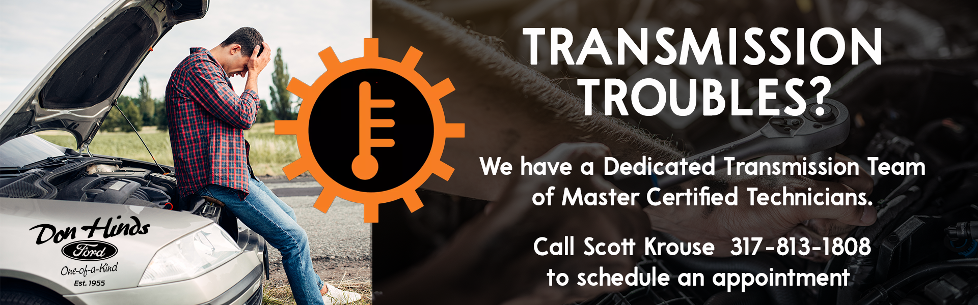 transmission troubles banner call Scott